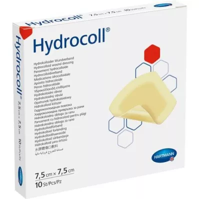 HYDROCOLL Wundverband 7,5x7,5 cm, 10 St