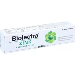 BIOLECTRA Zink Lutschtabletten, 20 St