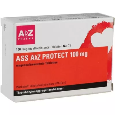 ASS AbZ PROTECT 100 mg magensaftresist.Tabl., 100 St