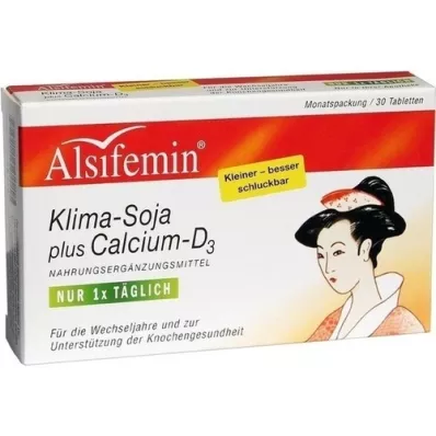 ALSIFEMIN Klima-Soja plus Calcium D3 Tabletten, 30 St