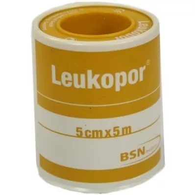 LEUKOPOR 5 cmx5 m, 1 St