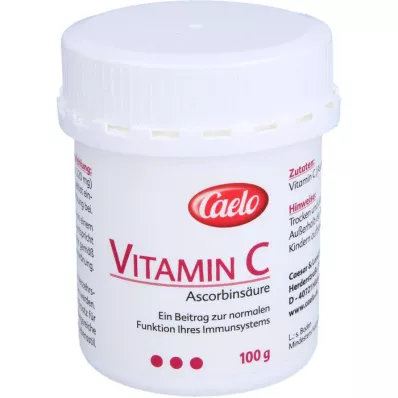 VITAMIN C ASCORBINSÄURE Caelo HV-Packung, 100 g