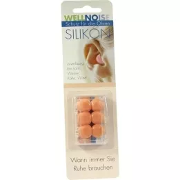 WELLNOISE Ohrenstopfen skin Blister, 3X2 St