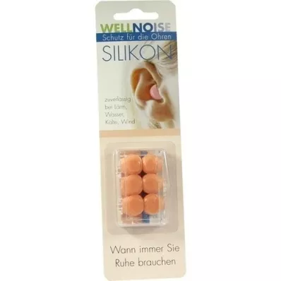 WELLNOISE Ohrenstopfen skin Blister, 3X2 St