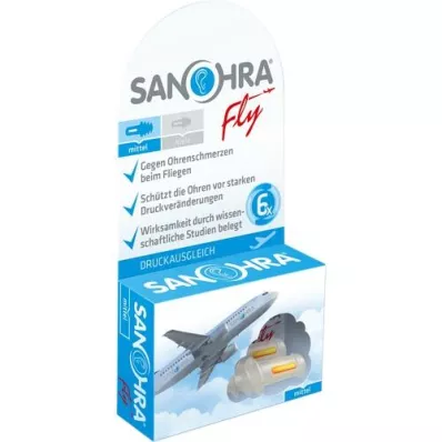 SANOHRA fly Ohrenschutz f.Erwachsene, 2 St