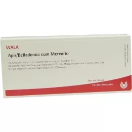 APIS BELLADONNA cum Mercurio Ampullen, 10X1 ml