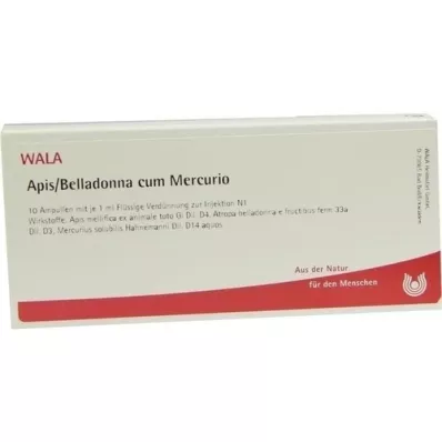 APIS BELLADONNA cum Mercurio Ampullen, 10X1 ml