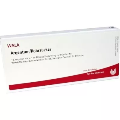 ARGENTUM/ROHRZUCKER Ampullen, 10X1 ml