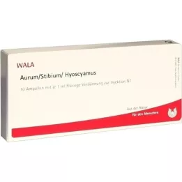 AURUM/STIBIUM/Hyoscyamus Ampullen, 10X1 ml