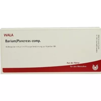 BARIUM/PANCREAS comp.Ampullen, 10X1 ml BARIUM/PANCREAS comp.Ampullen, 10X1 ml