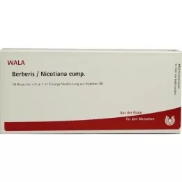 BERBERIS/NICOTIANA comp.Ampullen, 10X1 ml