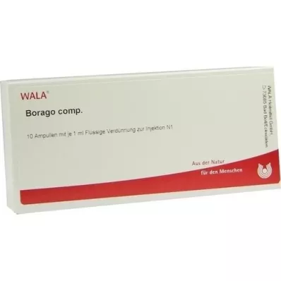 BORAGO COMP.Ampullen, 10X1 ml