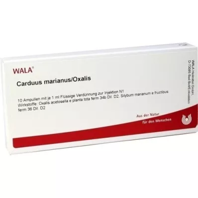 CARDUUS MARIANUS/OXALIS Ampullen, 10X1 ml