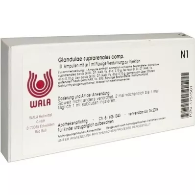 GLANDULAE SUPRARENALES comp.Ampullen, 10X1 ml