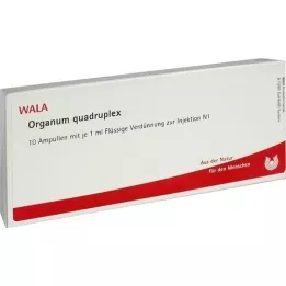 ORGANUM quadruplex Ampullen, 10X1 ml