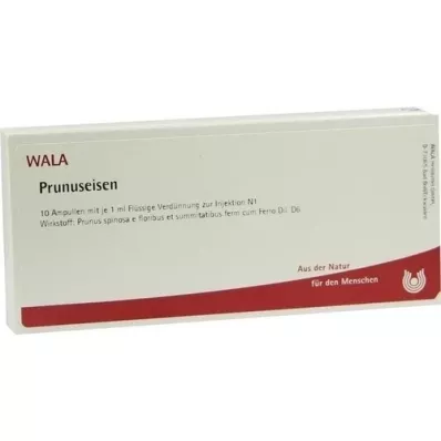 PRUNUSEISEN Ampullen, 10X1 ml