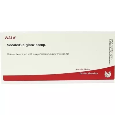 SECALE/BLEIGLANZ comp.Ampullen, 10X1 ml