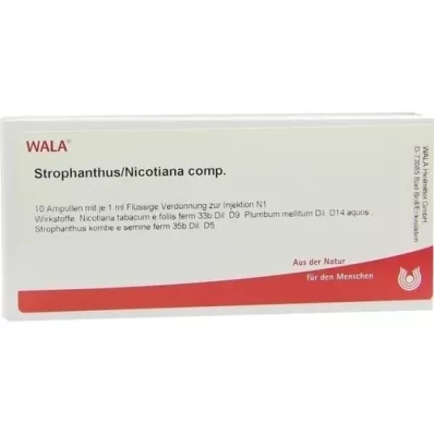 STROPHANTHUS/NICOTIANA comp.Ampullen, 10X1 ml