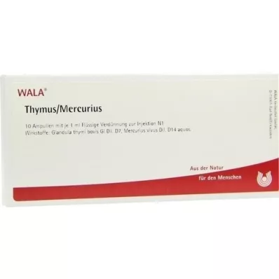 THYMUS/MERCURIUS Ampullen, 10X1 ml