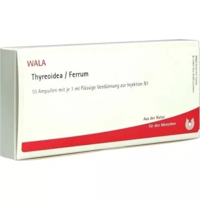 THYREOIDEA/Ferrum Ampullen, 10X1 ml