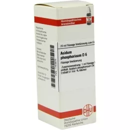 ACIDUM PHOSPHORICUM D 6 Dilution, 20 ml