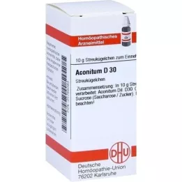 ACONITUM D 30 Globuli, 10 g