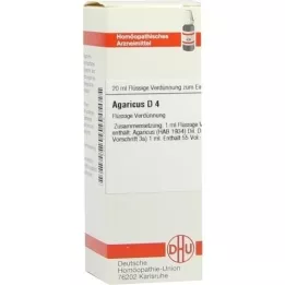AGARICUS D 4 Dilution, 20 ml