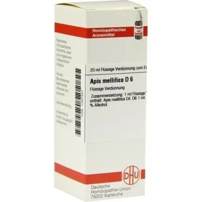 APIS MELLIFICA D 6 Dilution, 20 ml