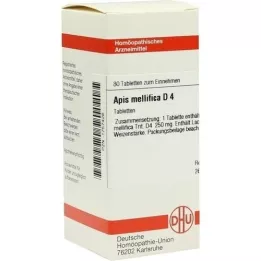 APIS MELLIFICA D 4 Tabletten, 80 St