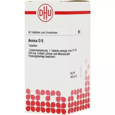 ARNICA D 6 Tabletten, 80 St