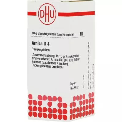 ARNICA D 4 Globuli, 10 g
