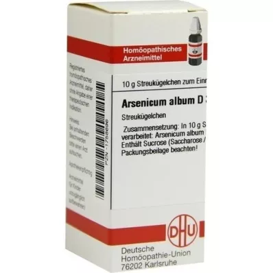 ARSENICUM ALBUM D 30 Globuli, 10 g