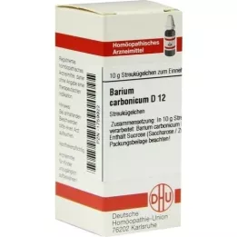 BARIUM CARBONICUM D 12 Globuli, 10 g