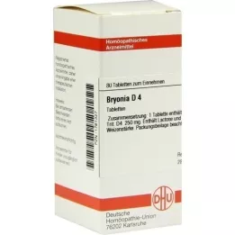BRYONIA D 4 Tabletten, 80 St