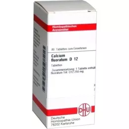 CALCIUM FLUORATUM D 12 Tabletten, 80 St