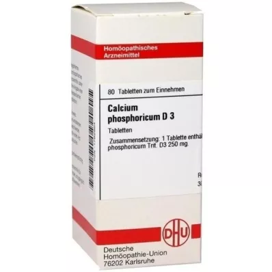 CALCIUM PHOSPHORICUM D 3 Tabletten, 80 St