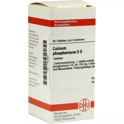 CALCIUM PHOSPHORICUM D 6 Tabletten, 80 St
