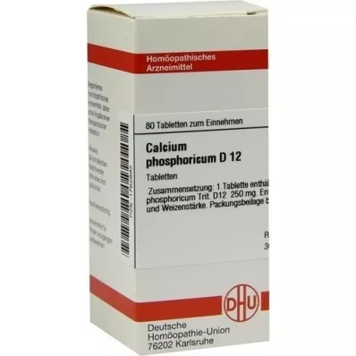 CALCIUM PHOSPHORICUM D 12 Tabletten, 80 St