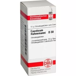CAUSTICUM HAHNEMANNI D 30 Globuli, 10 g