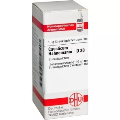 CAUSTICUM HAHNEMANNI D 30 Globuli, 10 g