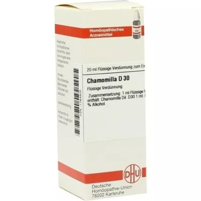 CHAMOMILLA D 30 Dilution, 20 ml