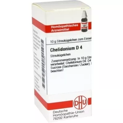 CHELIDONIUM D 4 Globuli, 10 g