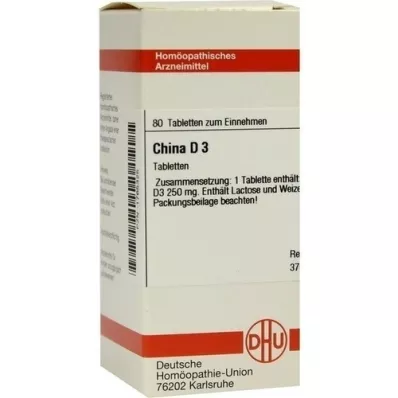 CHINA D 3 Tabletten, 80 St
