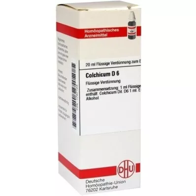 COLCHICUM D 6 Dilution, 20 ml