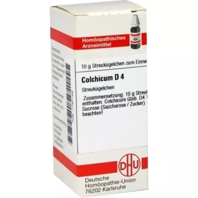 COLCHICUM D 4 Globuli, 10 g