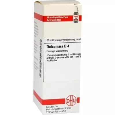 DULCAMARA D 4 Dilution, 20 ml