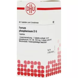 FERRUM PHOSPHORICUM D 6 Tabletten, 80 St
