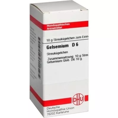 GELSEMIUM D 6 Globuli, 10 g