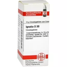 IGNATIA D 30 Globuli, 10 g