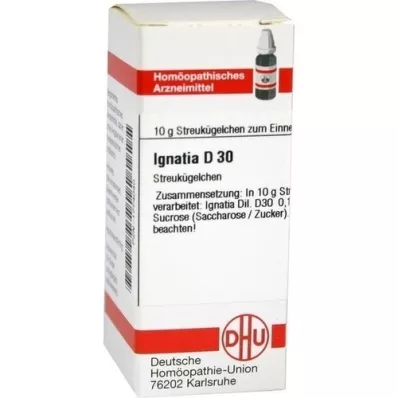 IGNATIA D 30 Globuli, 10 g